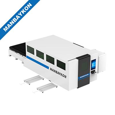 Enclosed laser cutting machine